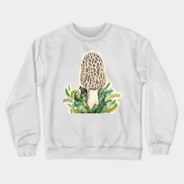 Morel Crewneck Sweatshirt by Sophie Lucido Johnson